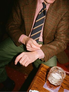 Preppy Polo Ralph Lauren Tweed 100% wool gun club sport coat